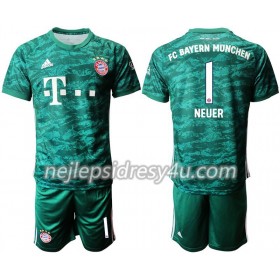 Fotbalový Dres FC Bayern Mnichov NEUER 1 Brankářské Dětské Domácí 2019/20